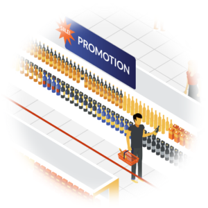 Proximity based marketing with indoor positioning