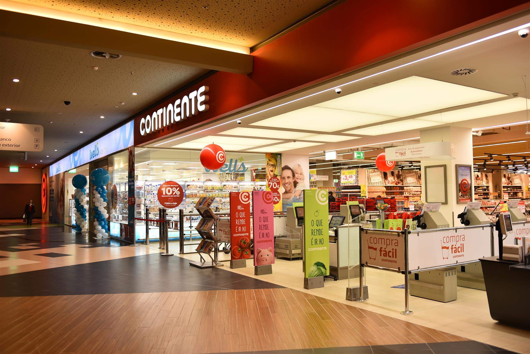 Continente store in Portugal