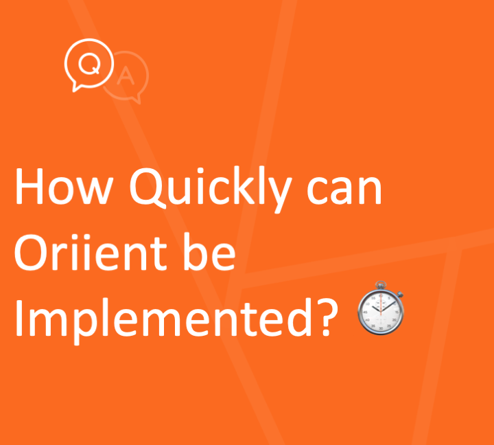 Oriient's in-store navigation technology can be implemented quickly and in all buildings