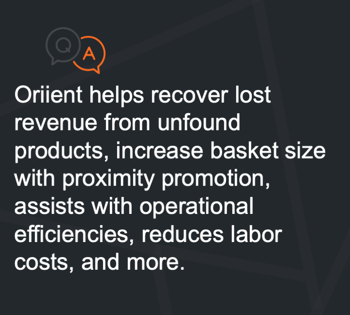 Oriient improves ROI by recovering lost revenue from unfound items